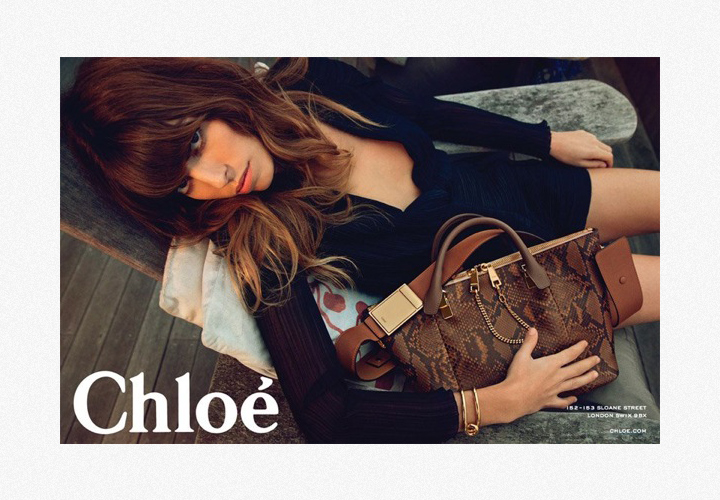 Chloé рекламная кампания 2014